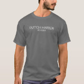 NEDERLANDSE HARBOR, ALASKA T-SHIRT (Voorkant)