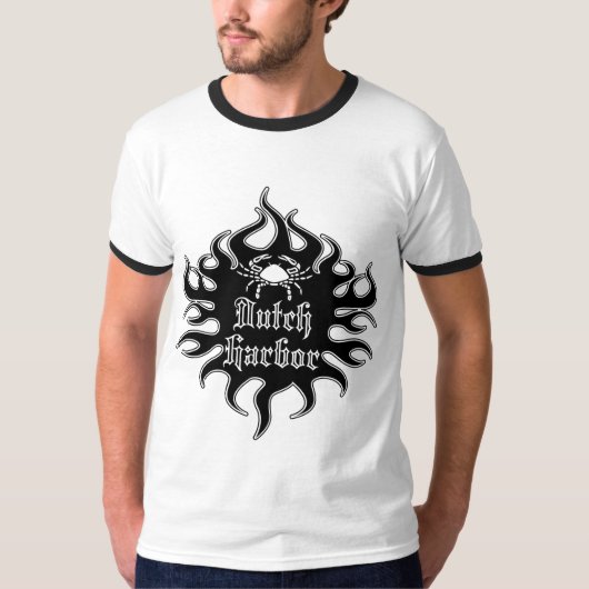 NEDERLANDSE HARBOR (Tattoo) T-shirt (Voorkant)