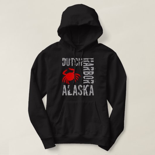 Nederlandse Harbour Alaska s - Alaskan Crab Vist Hoodie (Design voorkant)