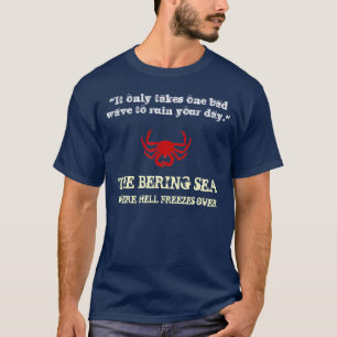 Nederlandse Harbour Bering Zee Crab Vist T-shirt