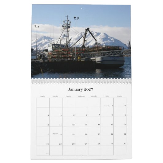 Nederlandse Harbour Crab Boats 2012 Kalender (Jan 2027)