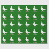 Nederlandse Helmduif Cadeaupapier (Vlak)