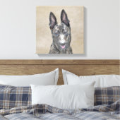 Nederlandse herderdeschilderkunst - Kute Original  Canvas Afdruk (Insitu (Slaapkamer))