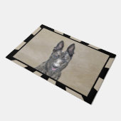 Nederlandse herderdeschilderkunst - Kute Original Deurmat (Schuin)