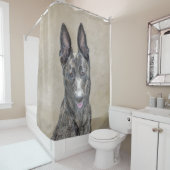 Nederlandse herderdeschilderkunst - Kute Original Douchegordijn (In situ)