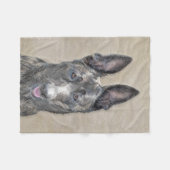 Nederlandse herderdeschilderkunst - Kute Original  Fleece Deken (Voorkant (Horizontaal))