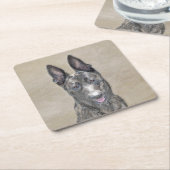 Nederlandse herderdeschilderkunst - Kute Original Kartonnen Onderzetters (Schuin)