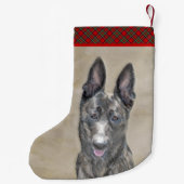 Nederlandse herderdeschilderkunst - Kute Original  Kleine Kerstsok (Achterkant)