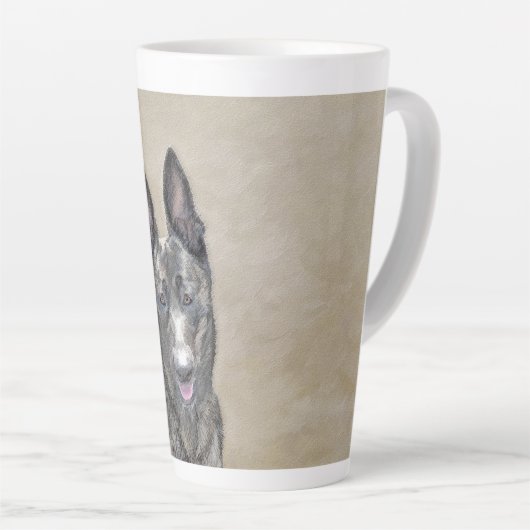 Nederlandse herderdeschilderkunst - Kute Original Latte Mok (Rechterhoek)