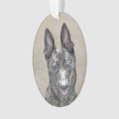 Nederlandse herderdeschilderkunst - Kute Original  Ornament (voorkant)