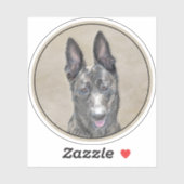 Nederlandse herderdeschilderkunst - Kute Original Sticker (Vel)