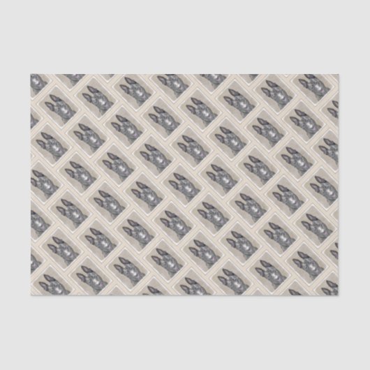 Nederlandse herderdeschilderkunst - Kute Original  Tissuepapier (Voorkant)