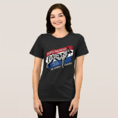 Nederlandse Herdershond Tri-Blend Shirt (Voorkant volledig)