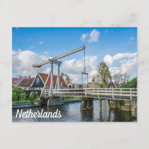 Nederlandse hijs- en hefwerkbrug briefkaart