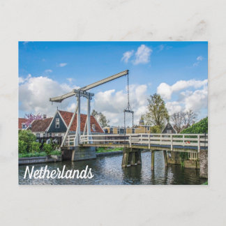 Nederlandse hijs- en hefwerkbrug briefkaart