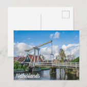 Nederlandse hijs- en hefwerkbrug briefkaart (Voorkant / Achterkant)