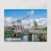 Nederlandse hijs- en hefwerkbrug briefkaart (Voorkant)