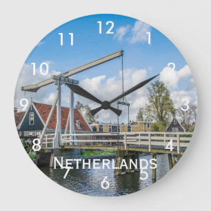 Nederlandse hijs- en hefwerkbrug grote klok