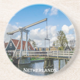 Nederlandse hijs- en hefwerkbrug zandsteen onderzetter