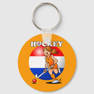 Nederlandse hockeyploeg sleutelhanger