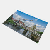 Nederlandse houten brug deurmat (Schuin)