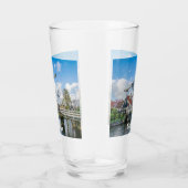 Nederlandse houten brug glas (Rechts)