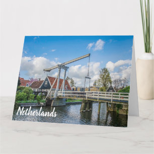 Nederlandse houten brug kaart