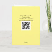 Nederlandse Iris Blank Note Kaart sluiten (Achterkant)