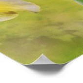 Nederlandse Iris Flower Photographic Art afdrukken Poster (Hoek)
