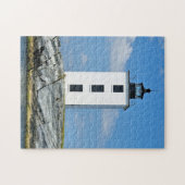 Nederlandse Island Lighthouse, Rhode Island Puzzle Legpuzzel (Horizontaal)