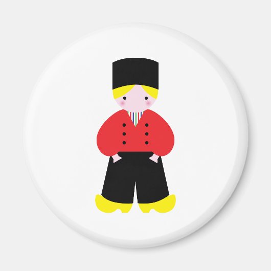 Nederlandse jongen magneet (Voorkant)