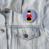 Nederlandse jongen ronde button 5,7 cm (In situ)