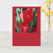 Nederlandse Kaart voor moeder (Gele Bloem)