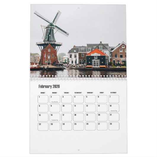 Nederlandse kalender (Feb 2026)