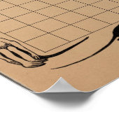  Nederlandse Kalender Vogelblanco Poster (Hoek)