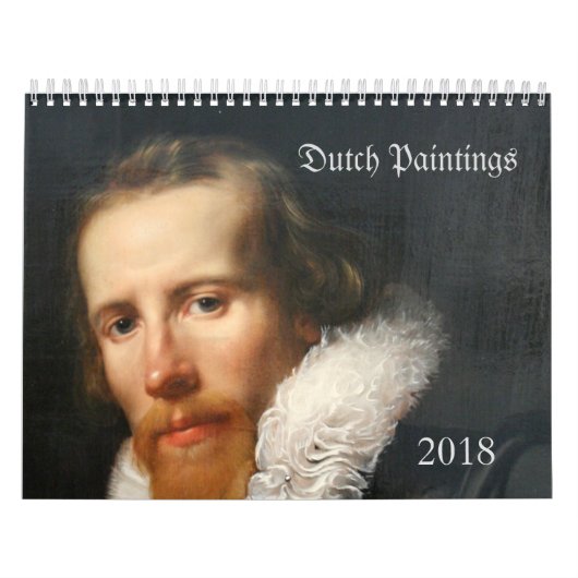 Nederlandse kalender voor schilderijen 2018 (Hoes)