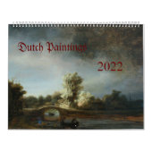 Nederlandse kalender voor schilderijen 2022 (Hoes)