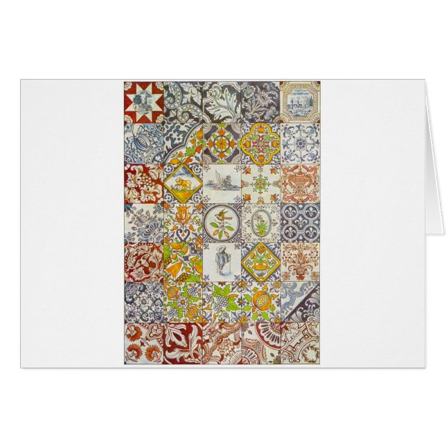 Nederlandse keramische tegels (Voorkant Horizontaal)