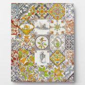 Nederlandse keramische tegels fotoplaat (Voorkant)