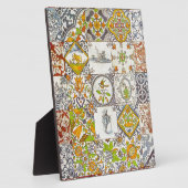 Nederlandse keramische tegels fotoplaat (Zijkant)