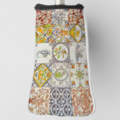 Nederlandse keramische tegels golfheadcover (Draai 90)