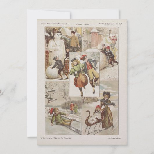  Nederlandse Kerst Kaart (Voorkant)