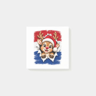 Nederlandse Kerst Rendier Post-it® Notes