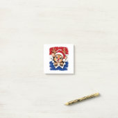 Nederlandse Kerst Rendier Post-it® Notes (Op bureau)