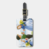 Nederlandse kinderen bagagelabel (Voorkant verticaal)