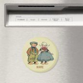 Nederlandse kinderen en bloemen, namen toevoegen magneet (Insitu (Vaatwasser))