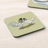 Nederlandse kippen drankjes onderzetter (Linkerzijde)