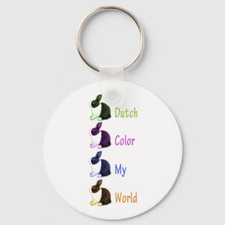 Nederlandse Kleur Mijn Wereld Sleutelhanger