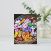 Nederlandse Klompen Briefkaart (Staand voorkant)