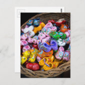 Nederlandse Klompen Briefkaart (Voorkant / Achterkant)